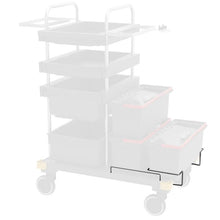 VERMOP holder for box 10 L (set) L plate, 49 x 42 x 13 cm