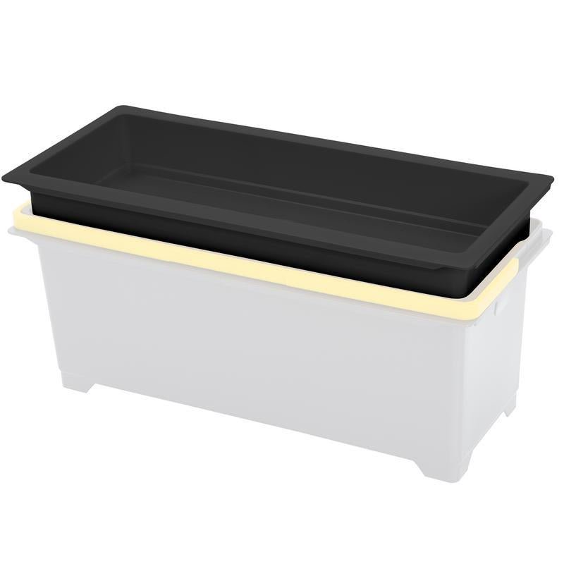 VERMOP preparation box for box 10 l, anthracite, 50 x 22 x 9 cm | 1 piece 