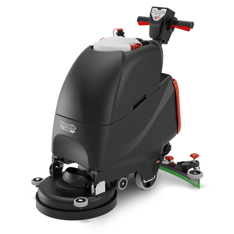 Numatic battery scrubber dryer TTB3045NX-R/2 incl. TenTec brush red and charger | Pack (1 piece)