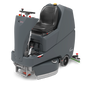 Numatic ride-on scrubber dryer TRL720/200T incl. charger and TenTec brushes red | Pack (1 piece)