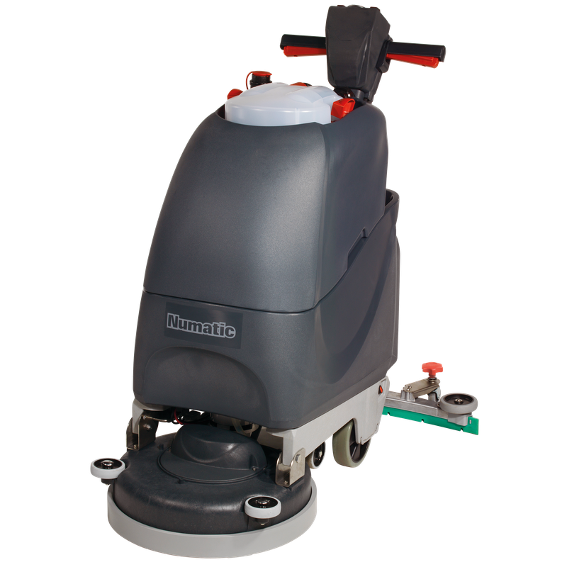 Numatic battery scrubber dryer TGB3045 with TenTec brush red | Pack (1 piece)