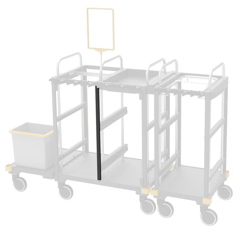 VERMOP intermediate bar, anthracite 735mm, 74 x 4 x 2 cm | 1 piece 