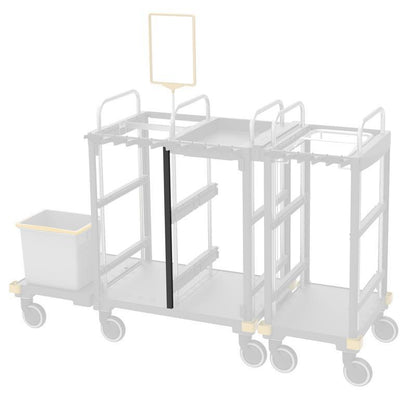 VERMOP intermediate bar, anthracite 735mm, 74 x 4 x 2 cm | 1 piece 