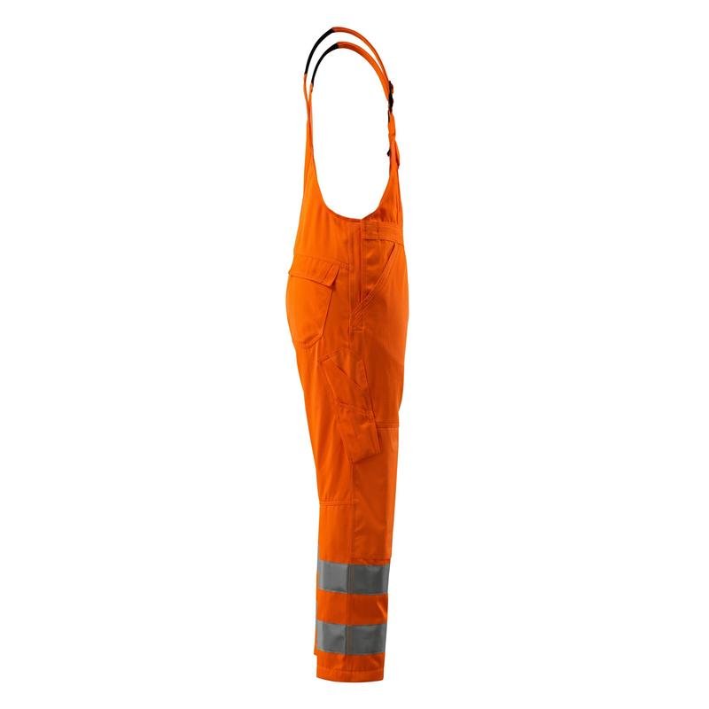 MASCOT® Devonport dungarees, hi-vis orange
