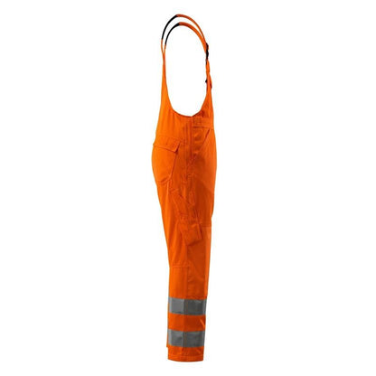 MASCOT® Devonport dungarees, hi-vis orange