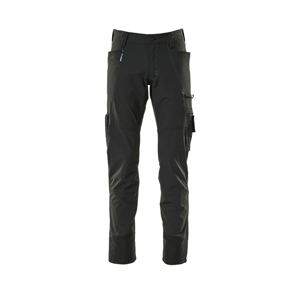 Trousers, ULTIMATE STRETCH, light weight trousers, black