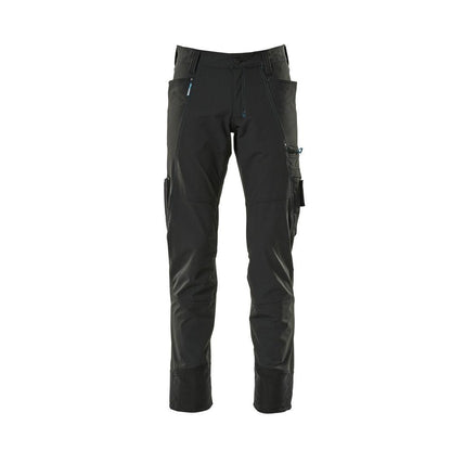 Trousers, ULTIMATE STRETCH, light weight trousers, black