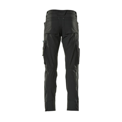 Trousers, ULTIMATE STRETCH, light weight trousers, black