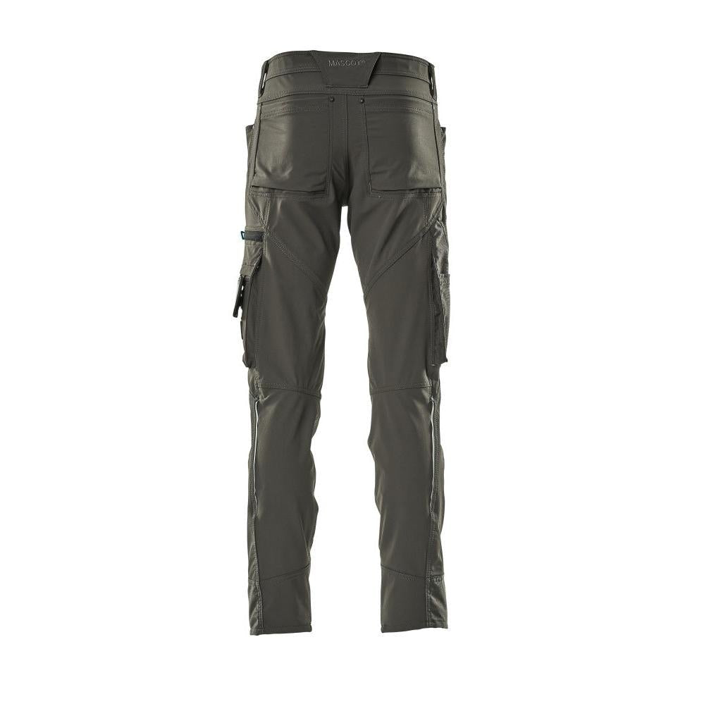 Trousers, ULTIMATE STRETCH, light weight trousers, dark anthracite