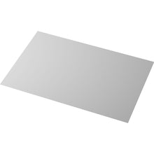 Pictured is a Duni GmbH recycled placemat (30x45 cm, neutral) on a white background; the smooth, silver-colored surface resembles laminated paper placemats and is environmentally friendly, delivered in a pack of 250.