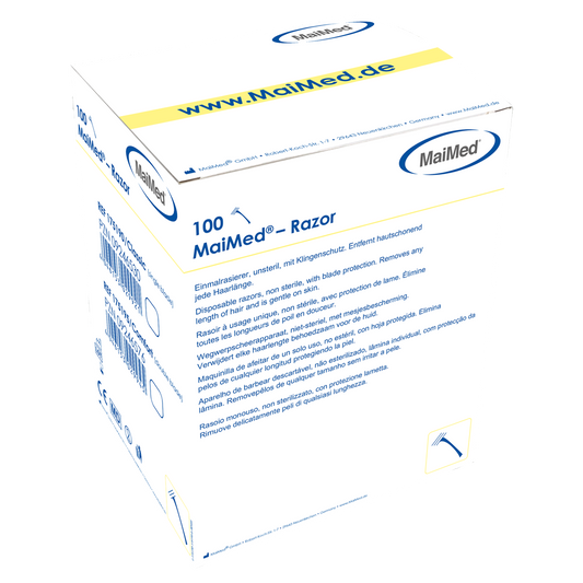 MaiMed - Razor Classic disposable razor, non-sterile, 100 pcs/box. | Box (100 pieces)