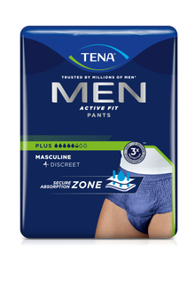 Tena Men Active Fit Pants Plus incontinence pants, blue