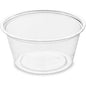 The 60 ml dressing cup from Duni GmbH is a transparent rPET container (64x64x30 mm) with a wide opening and smooth edge, perfect for storing dressings and sauces. Supplied in packs of 100 pieces.