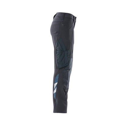 Pants, women, DIAMOND, knee pockets, stretch pants