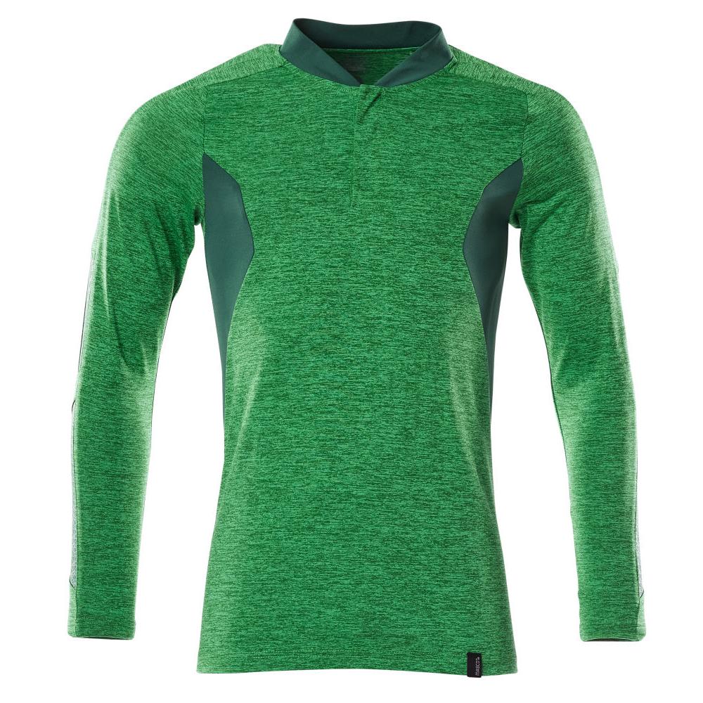 Polo shirt with COOLMAX® PRO, long sleeve polo shirt