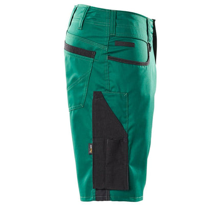 Shorts, light weight shorts, green/black