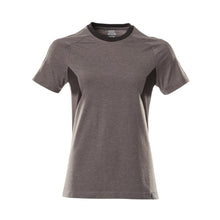 T-shirt, women's T-shirt, dark anthracite/black