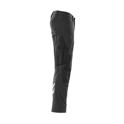 Pants, knee pockets, ULTIMATE STRETCH pants, black