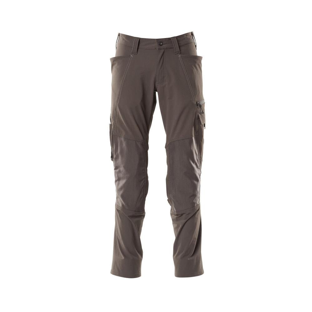 Pants, knee pockets, ULTIMATE STRETCH pants, dark anthracite