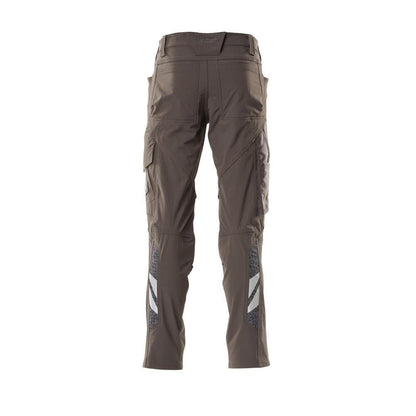 Pants, knee pockets, ULTIMATE STRETCH pants, dark anthracite