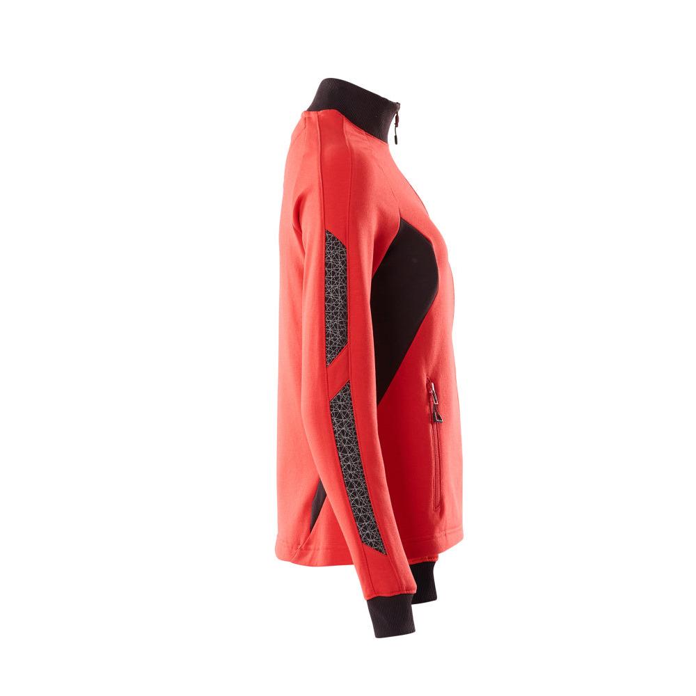 Sweatshirt with zipper, women's sweatshirt with zipper