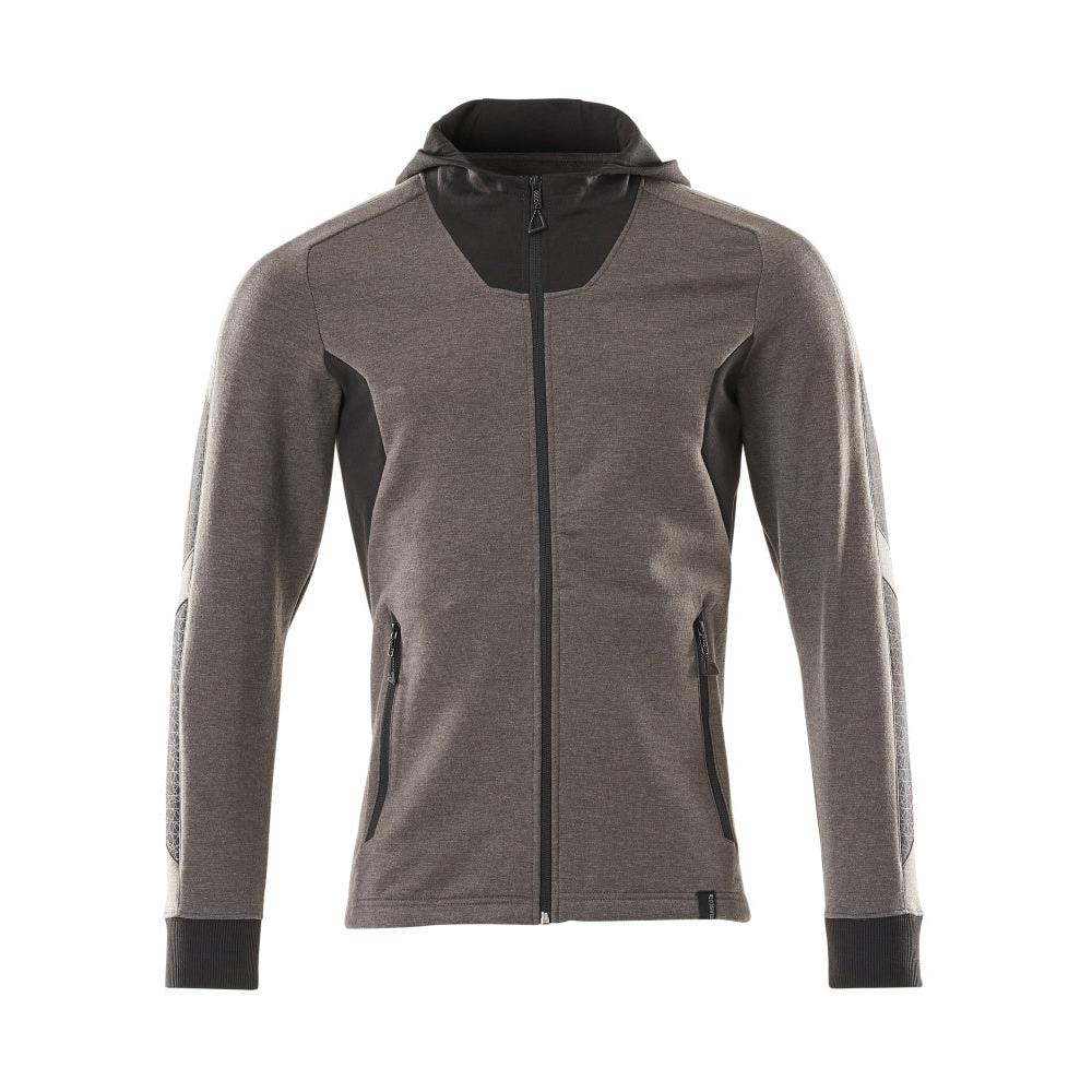 Hooded sweatshirt, modern fit zip-up sweatshirt