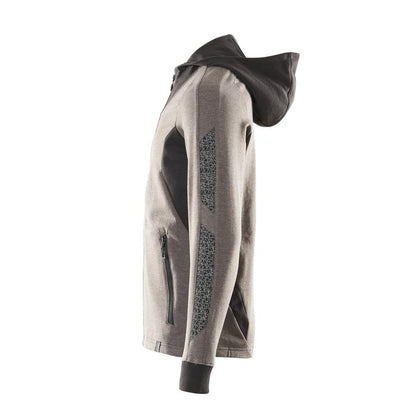 Hooded sweatshirt, modern fit zip-up sweatshirt