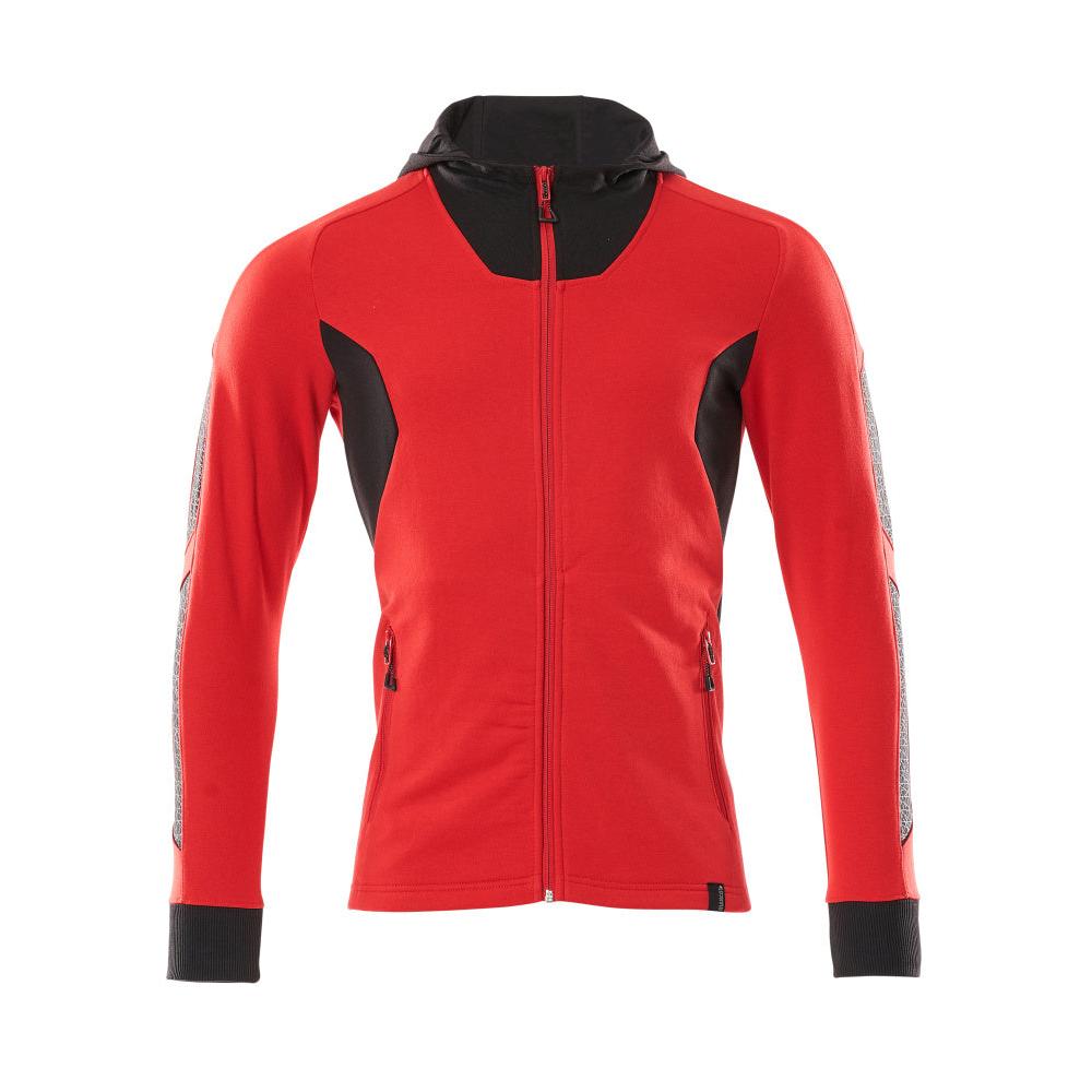 Hooded sweatshirt, modern fit zip-up sweatshirt