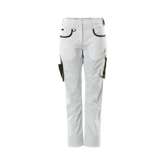 Trousers, women, diamond, two-tone trousers