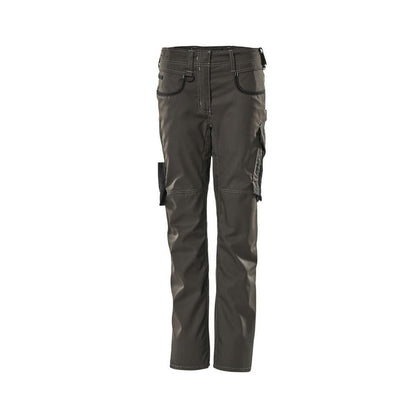 Trousers, women, pearl, two-tone trousers