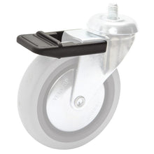VERMOP parking brake for 100 mm swivel castor, 4 x 7 x 2 cm