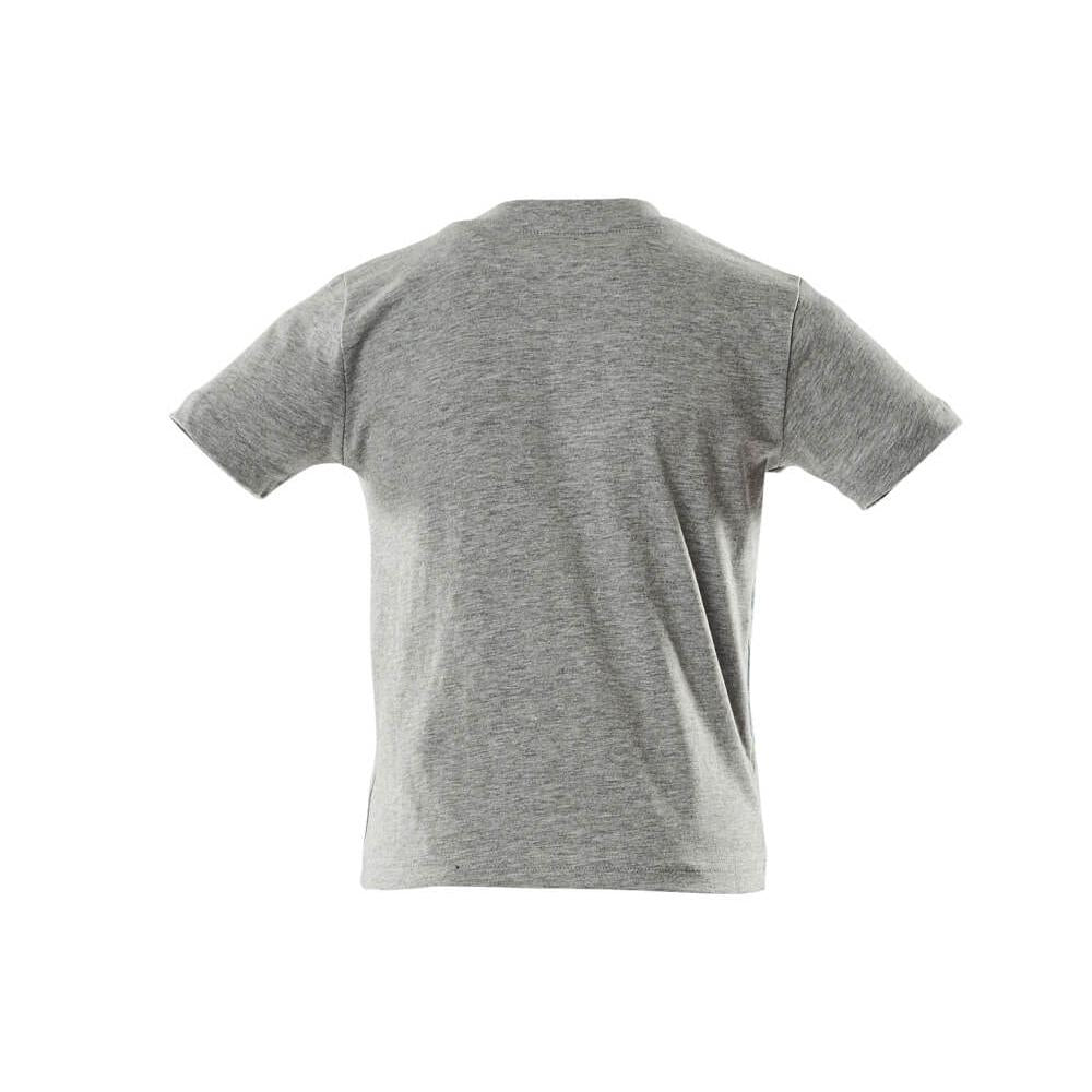 T-shirt for children, with print T-shirt for children, gray mottled