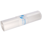 Pictured is a roll of EMIL DEISS KG (GmbH + Co.) DEISS 19003 garbage bags (700x1100x0.06 mm, transparent, 25 pieces) with a labeled wrapper with a blue logo on a white background.