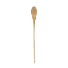A long bamboo spoon from Duni GmbH (220 mm, beige wood), pack of 100 pieces, is visible on a white background.