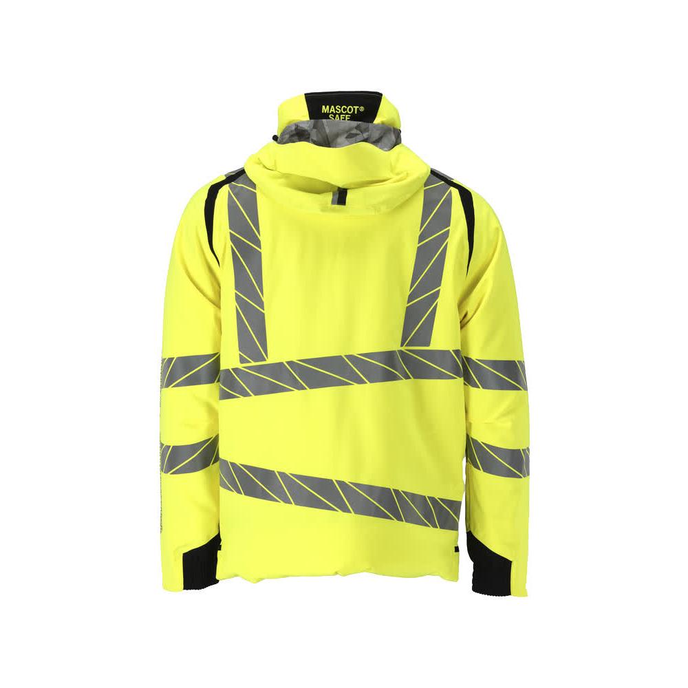 Winter jacket CLIMASCOT®, light weight winter jacket, hi-vis yellow/black