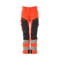 Pants, women, DIAMOND, knee pockets, stretch pants