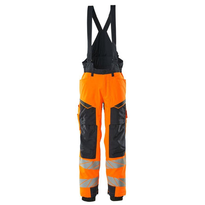 Winter trousers with knee pockets, CLIMASCOT® winter trousers