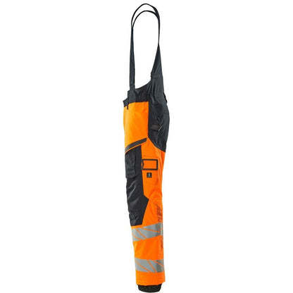 Winter trousers with knee pockets, CLIMASCOT® winter trousers