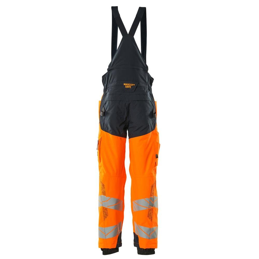 Winter trousers with knee pockets, CLIMASCOT® winter trousers