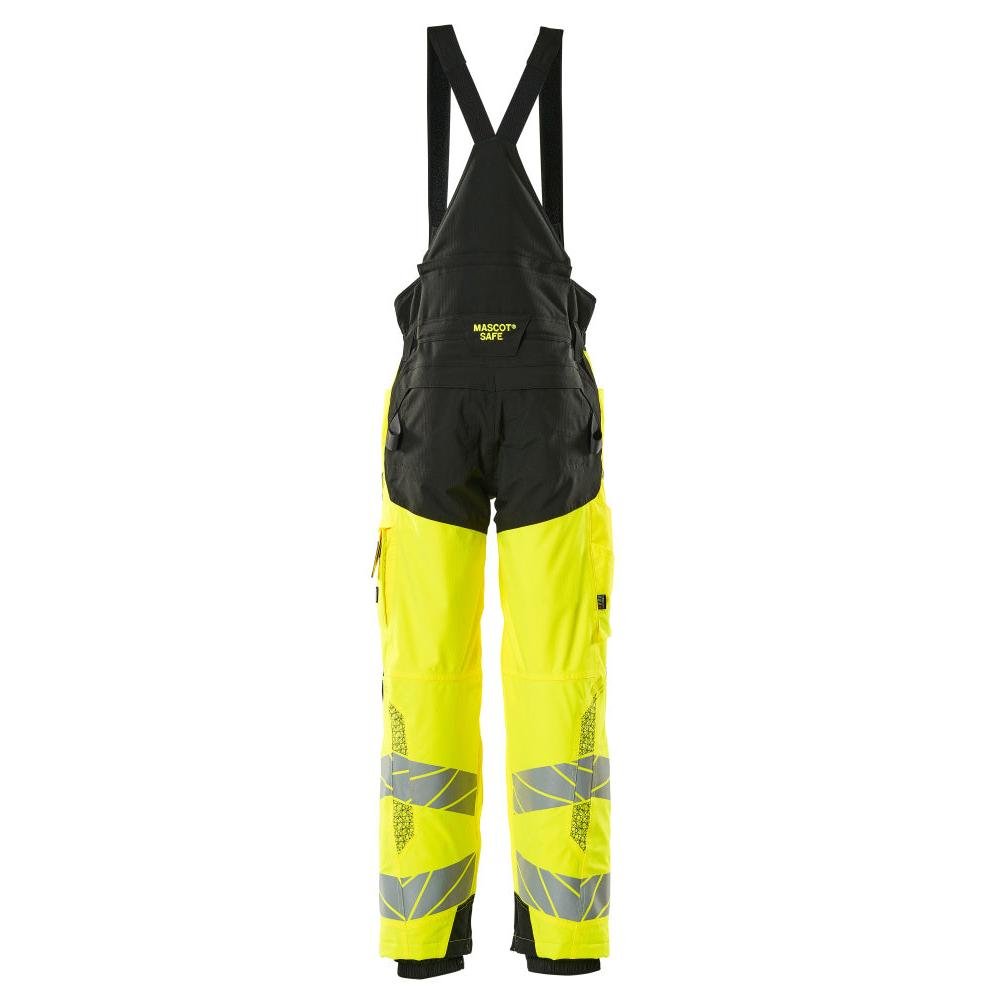 Winter trousers with knee pockets, CLIMASCOT® winter trousers