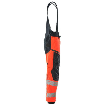 Winter trousers with knee pockets, CLIMASCOT® winter trousers