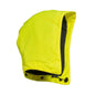 Hood for safety helmet, adjustable Hood size ONE, hi-vis yellow | Pack (1 piece)