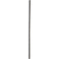 A close-up of a single, straight drinking straw made of FSC® paper (ø 8 mm, 230 mm) in granite gray from Duni GmbH - a sustainable and environmentally friendly alternative to conventional drinking straws (pack of 100 pieces).