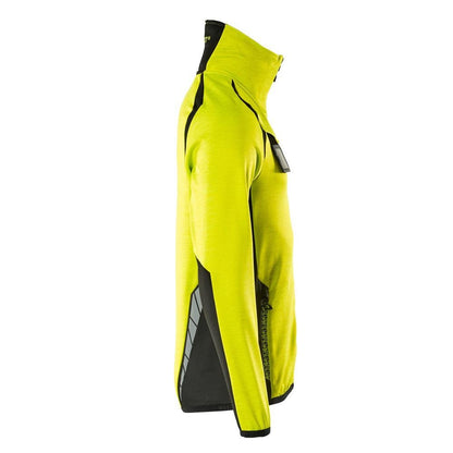 Fleece pullover with zip microfleece jacket