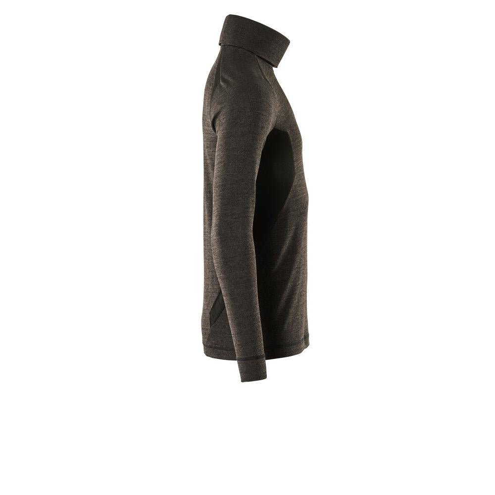 Functional undershirt, light weight functional undershirt, dark anthracite/black
