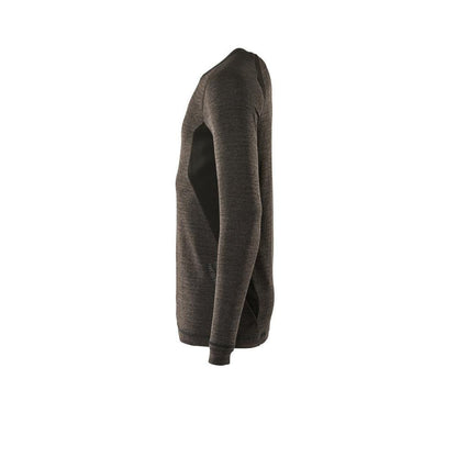 Functional undershirt, light weight functional undershirt, dark anthracite/black