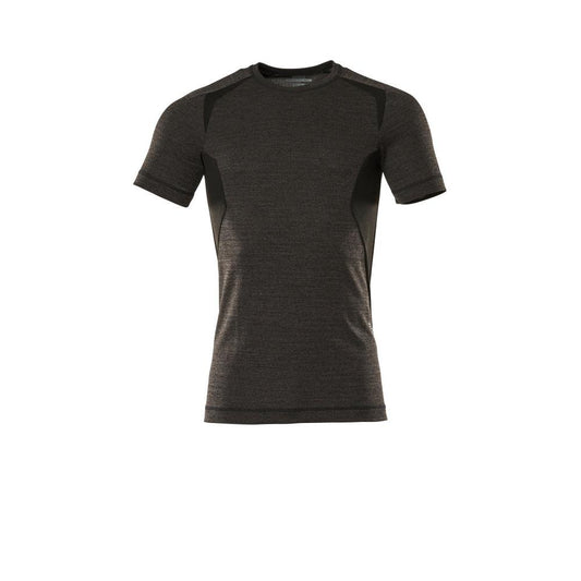 Functional undershirt, light weight functional undershirt, dark anthracite/black