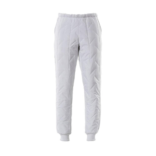 Thermal trousers, water-repellent thermal trousers, white