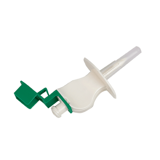 SPIKE withdrawal cannula for administering medication