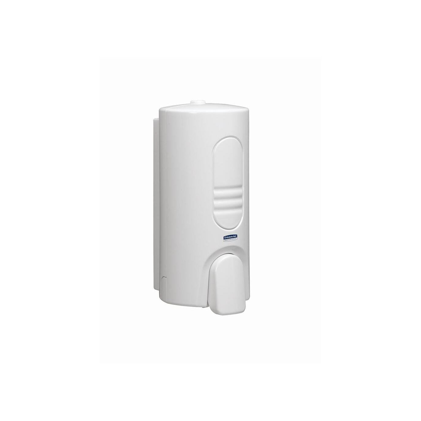 The Kimberly-Clark Professional™ Toilet Seat Cleaner Dispenser in white from Kimberly-Clark GmbH provides hygienic cleaning and convenience in every restroom. 1 dispenser per box.